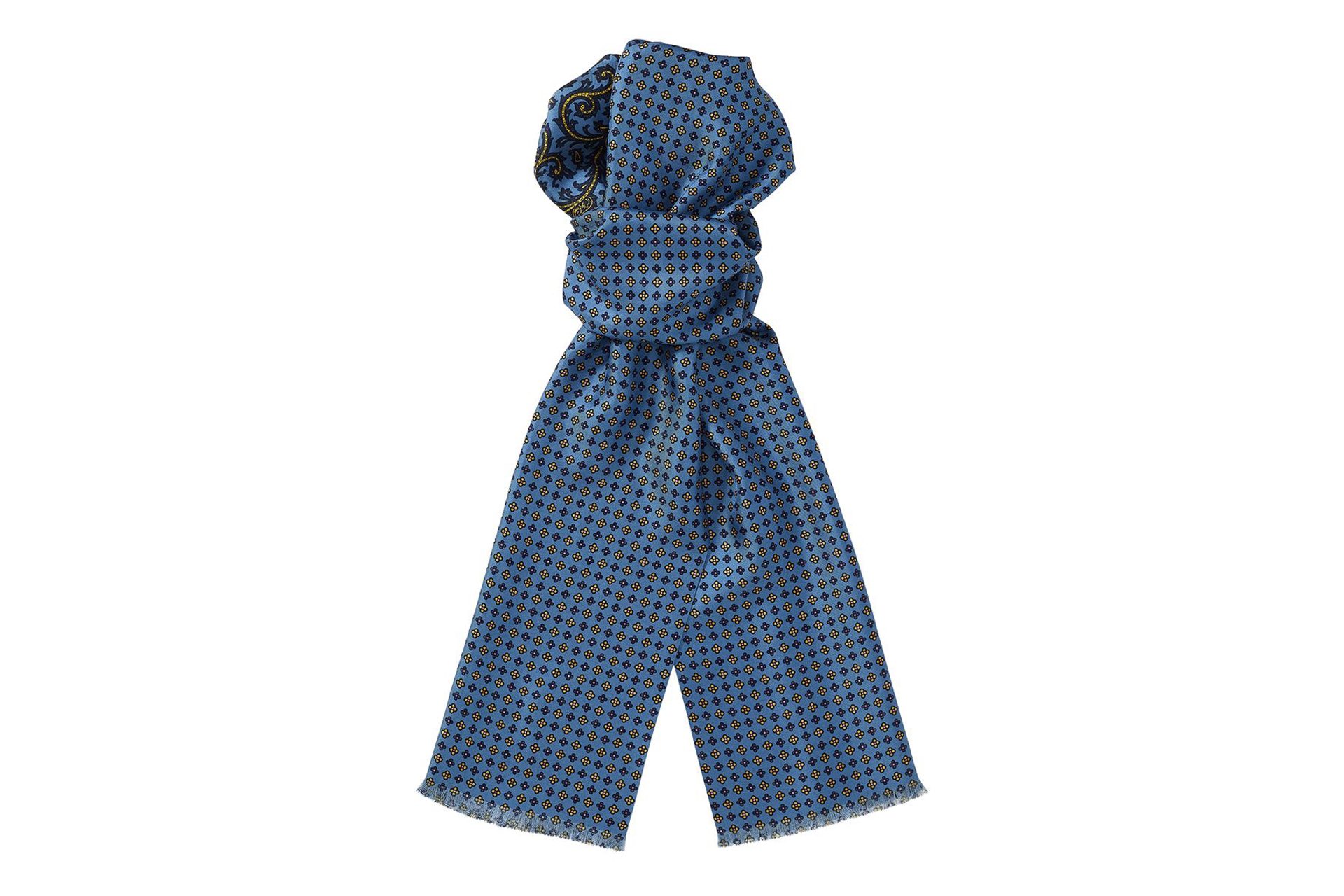New & Lingwood silk scarf men's accessories
