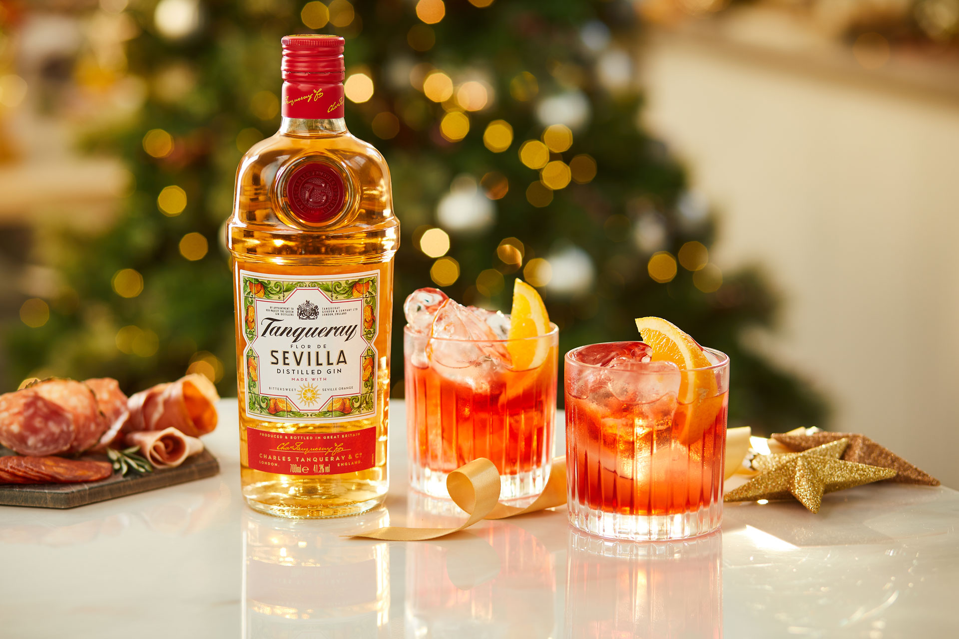 Tanqueray Gin - Flor De Sevilla Negroni