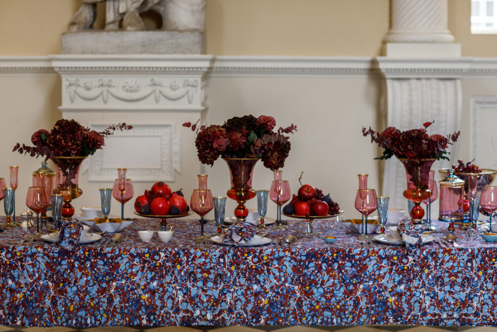 Summerill & Bishop tablescape