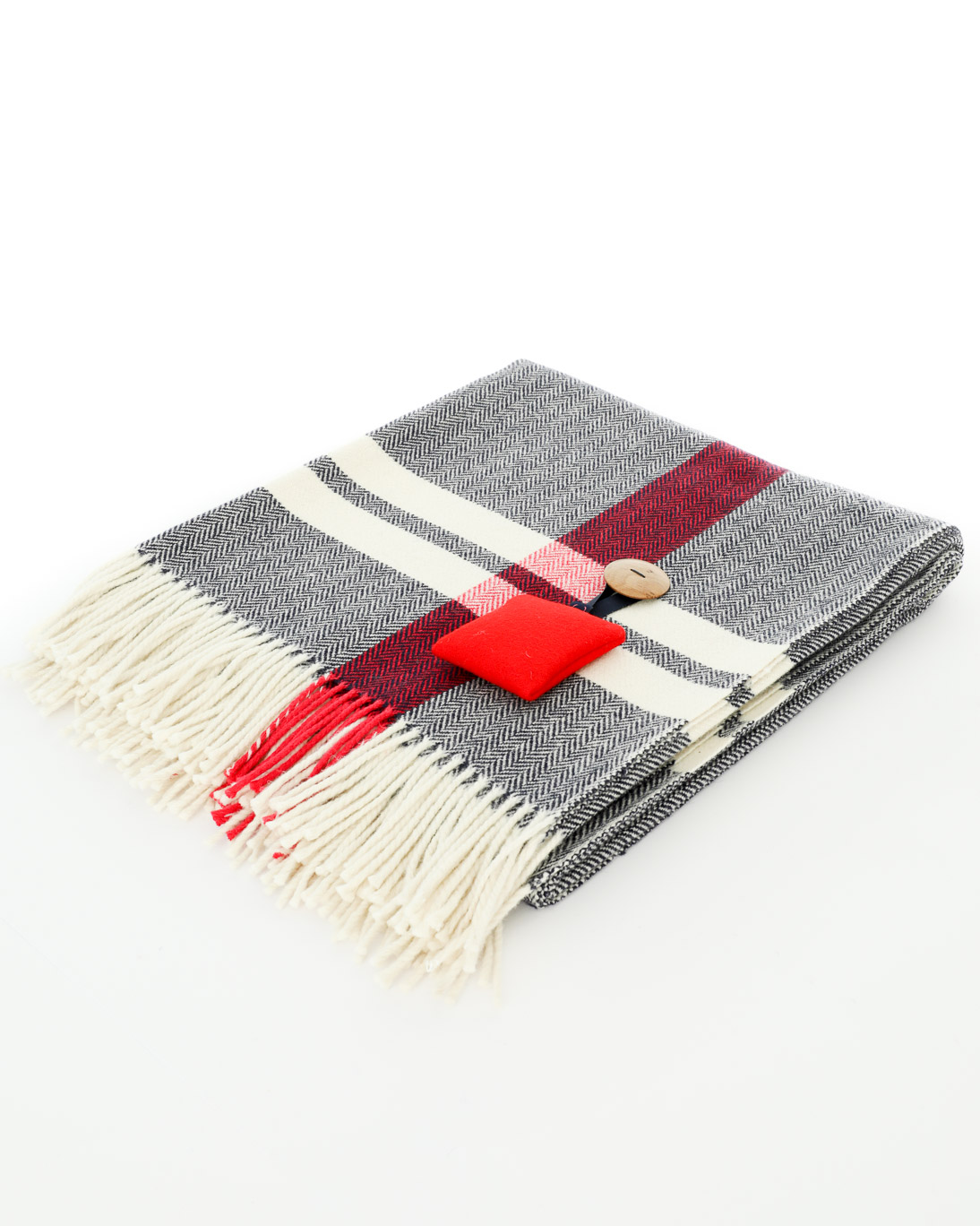 Herringbone wool blanket