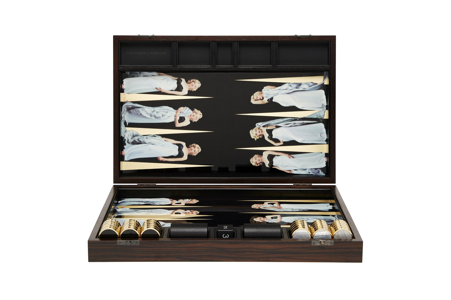 Alexandra Llewellyn Marilyn Monroe Backgammon Set