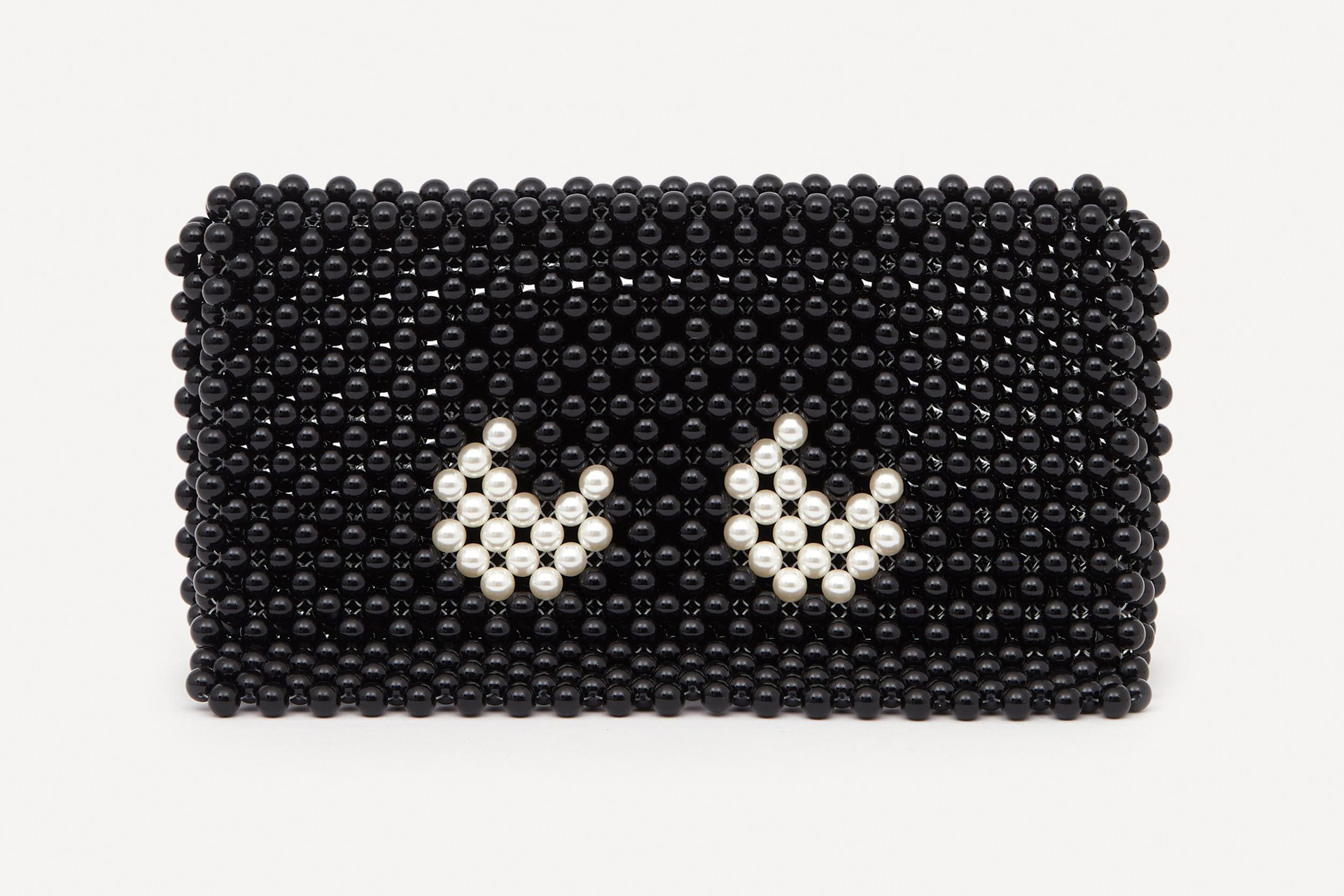 Anya Hindmarch Beaded Clutch Bag