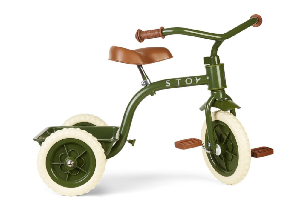 Green tricycle