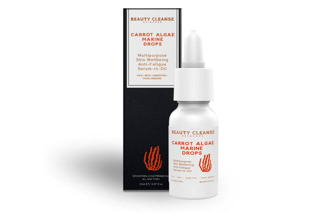 Anti-Fatigue Carrot Algae Marine Drops Facial Serum-in-Oil