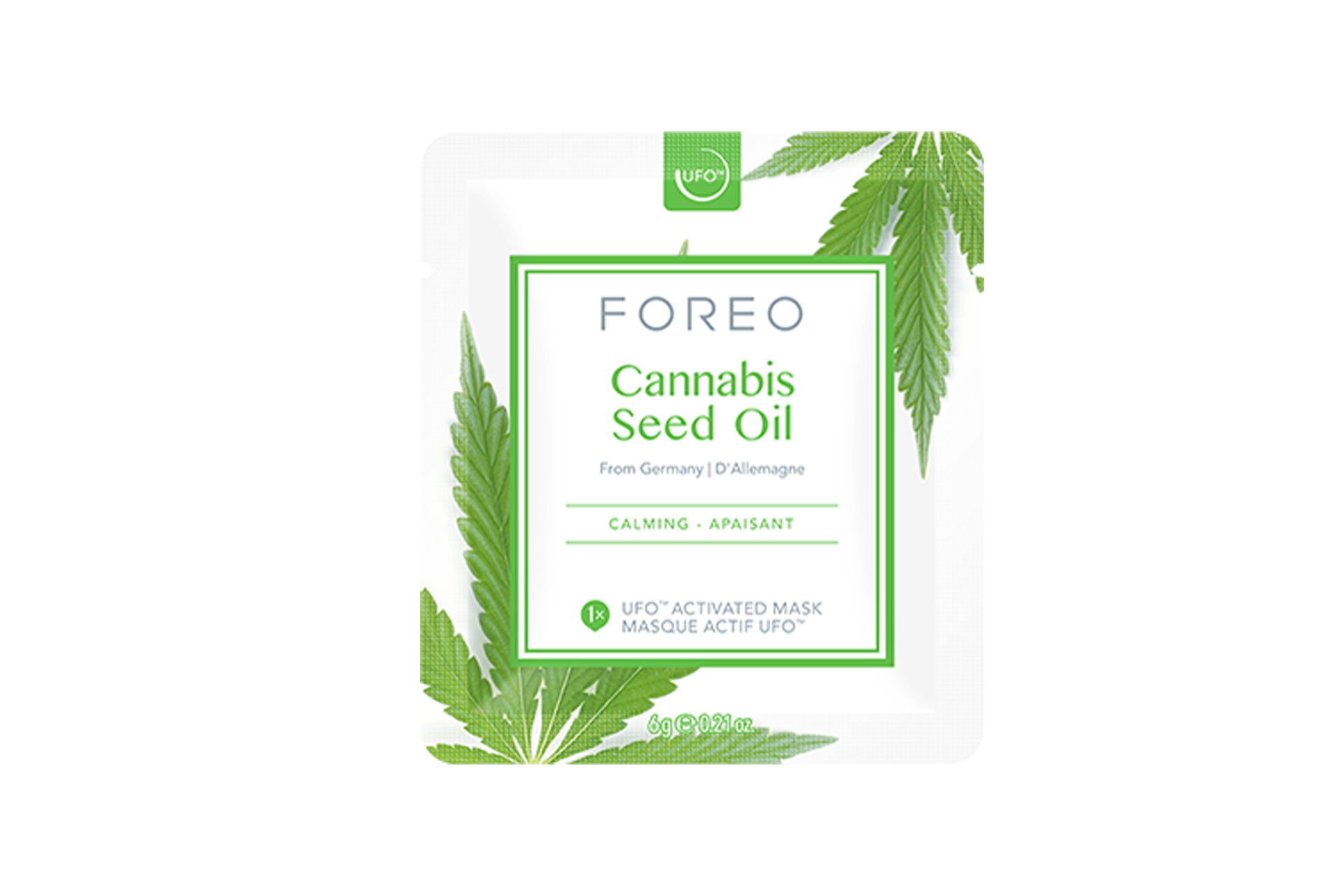 FOREO UFO Cannabis Seed Oil Mask