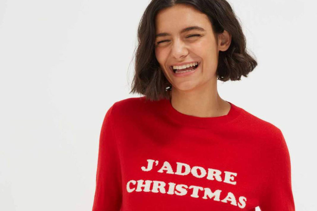 lambswool christmas jumper