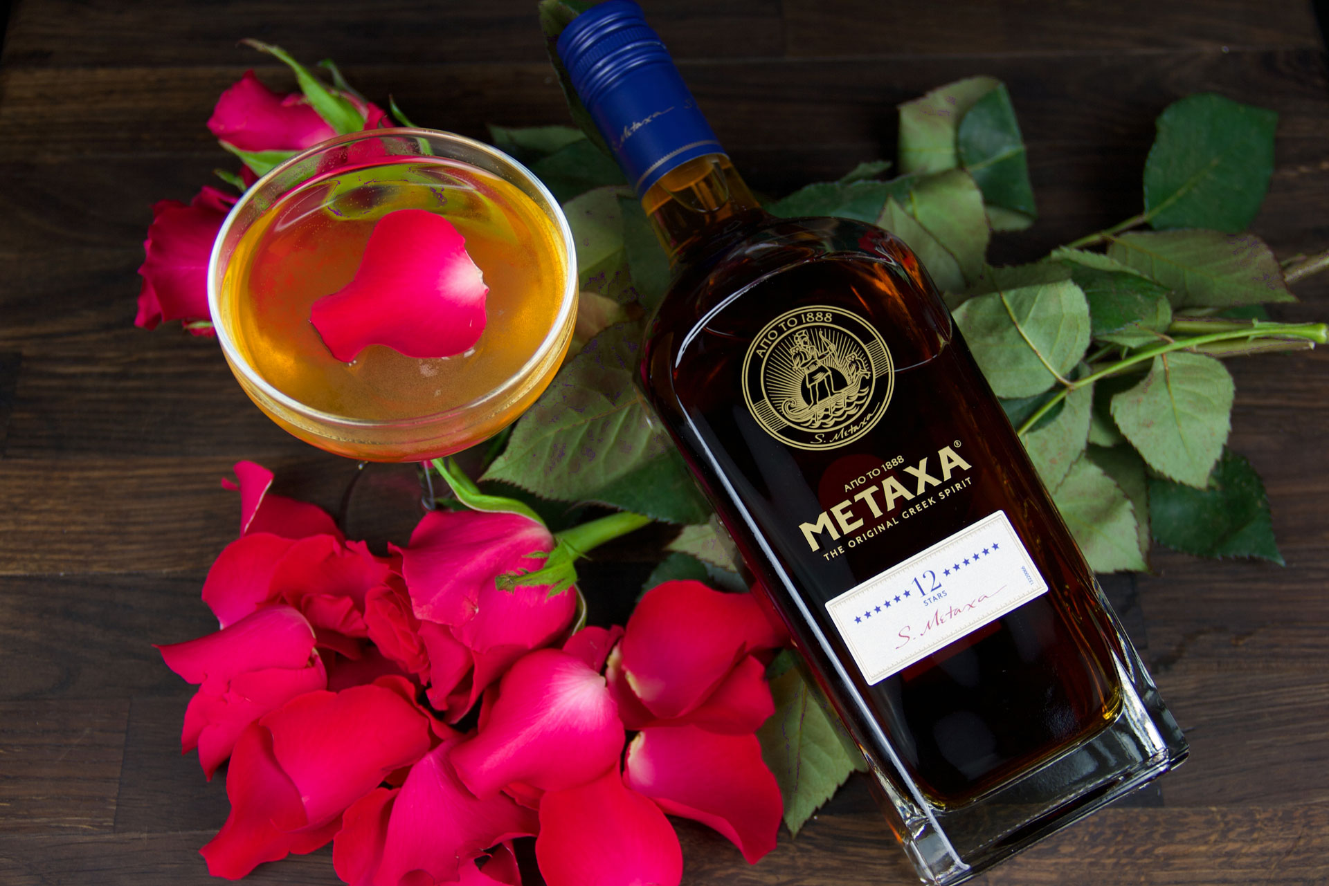 Metaxa Valentines Cocktail