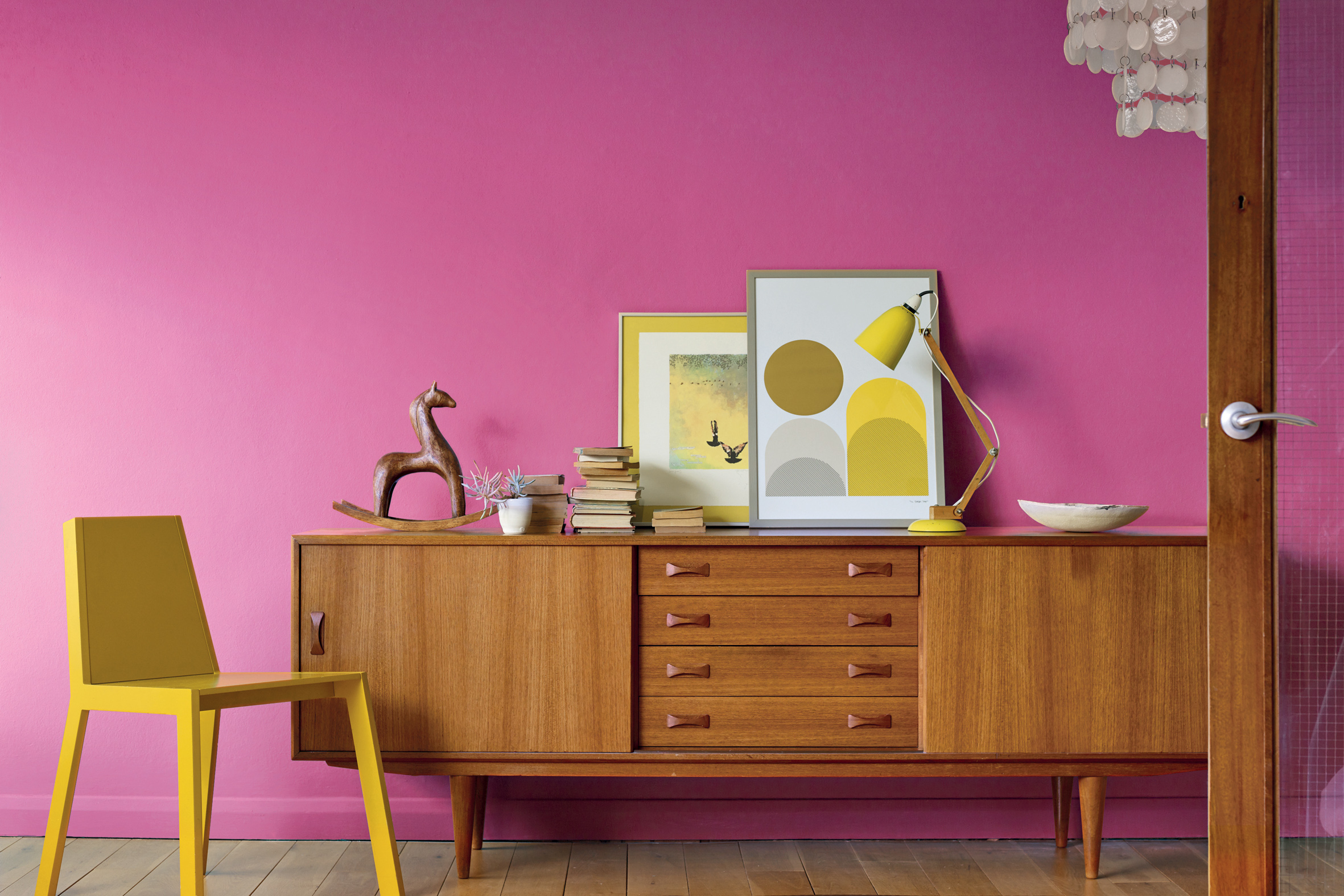 Fired Earth pink walls