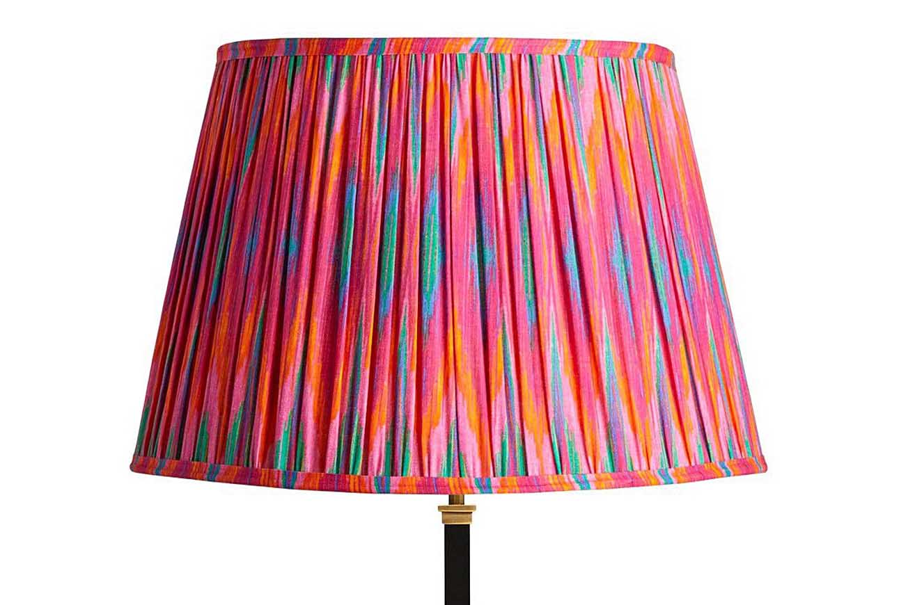Pink and orange Pooky x Matthew Williamson lampshade