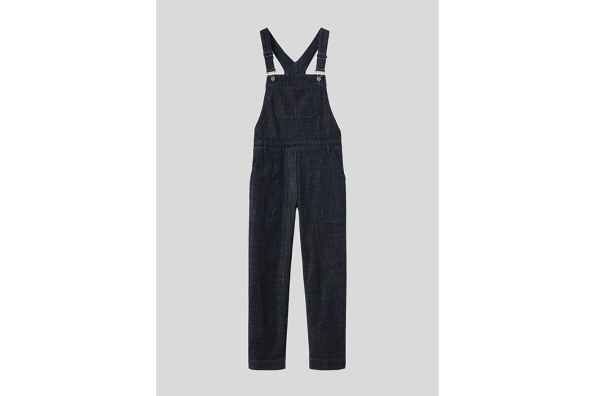 toast jessa denim dungarees