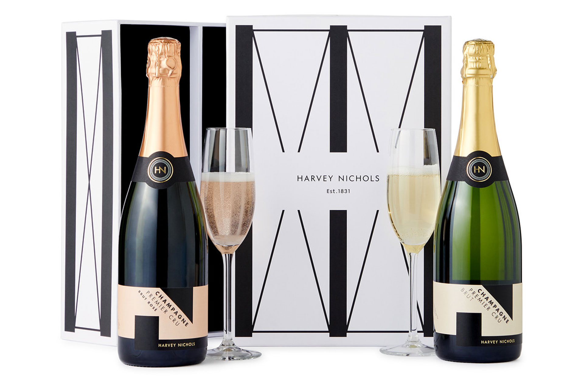 Harvey Nichols Champagne Duo Gift Set