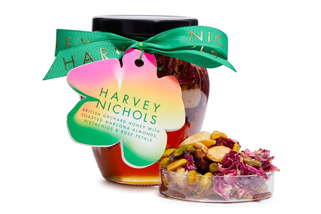 Harvey Nichols Almond, Pistachio & Rose Petal Honey