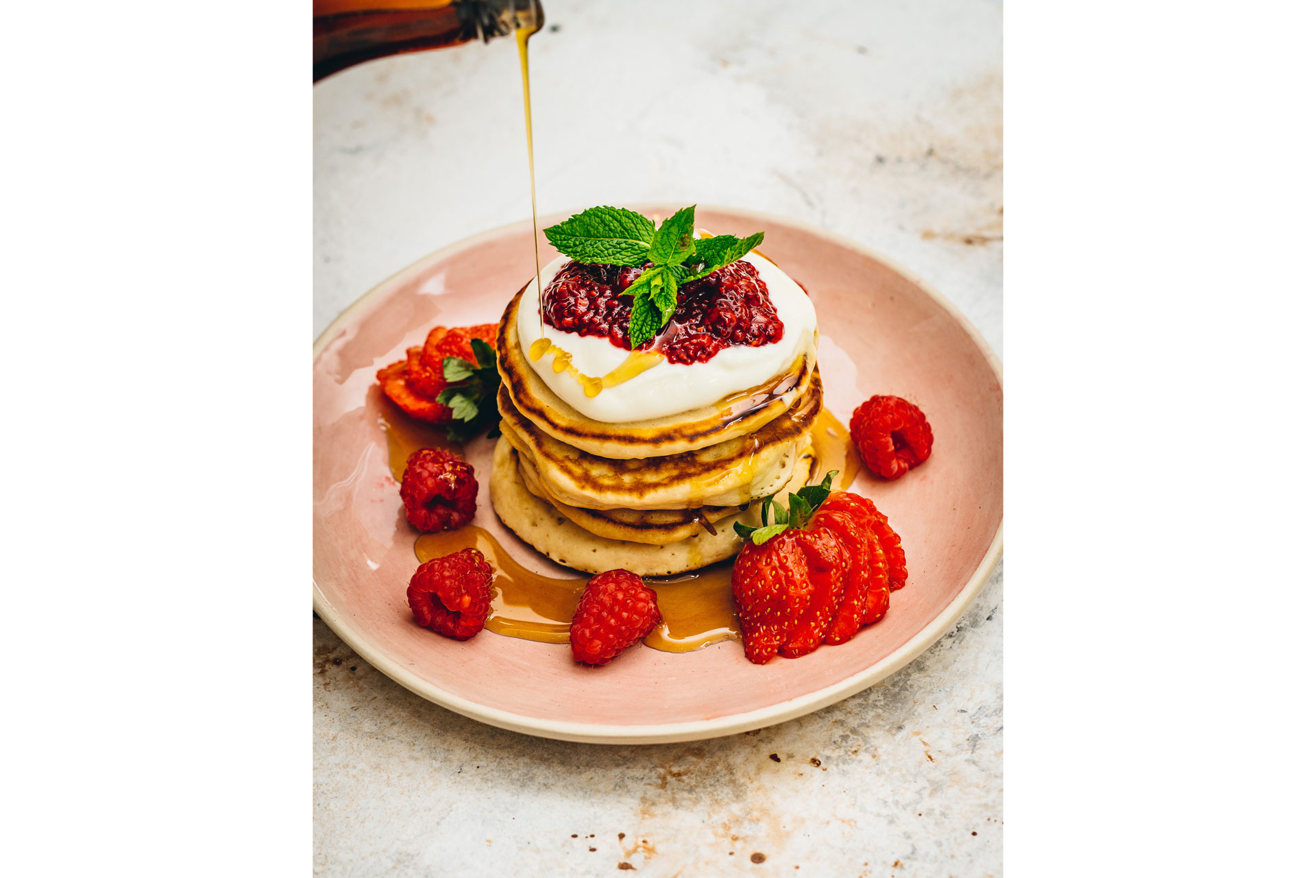 Acai Girls pancakes