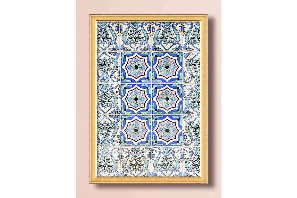 Anthropologie wall tiles