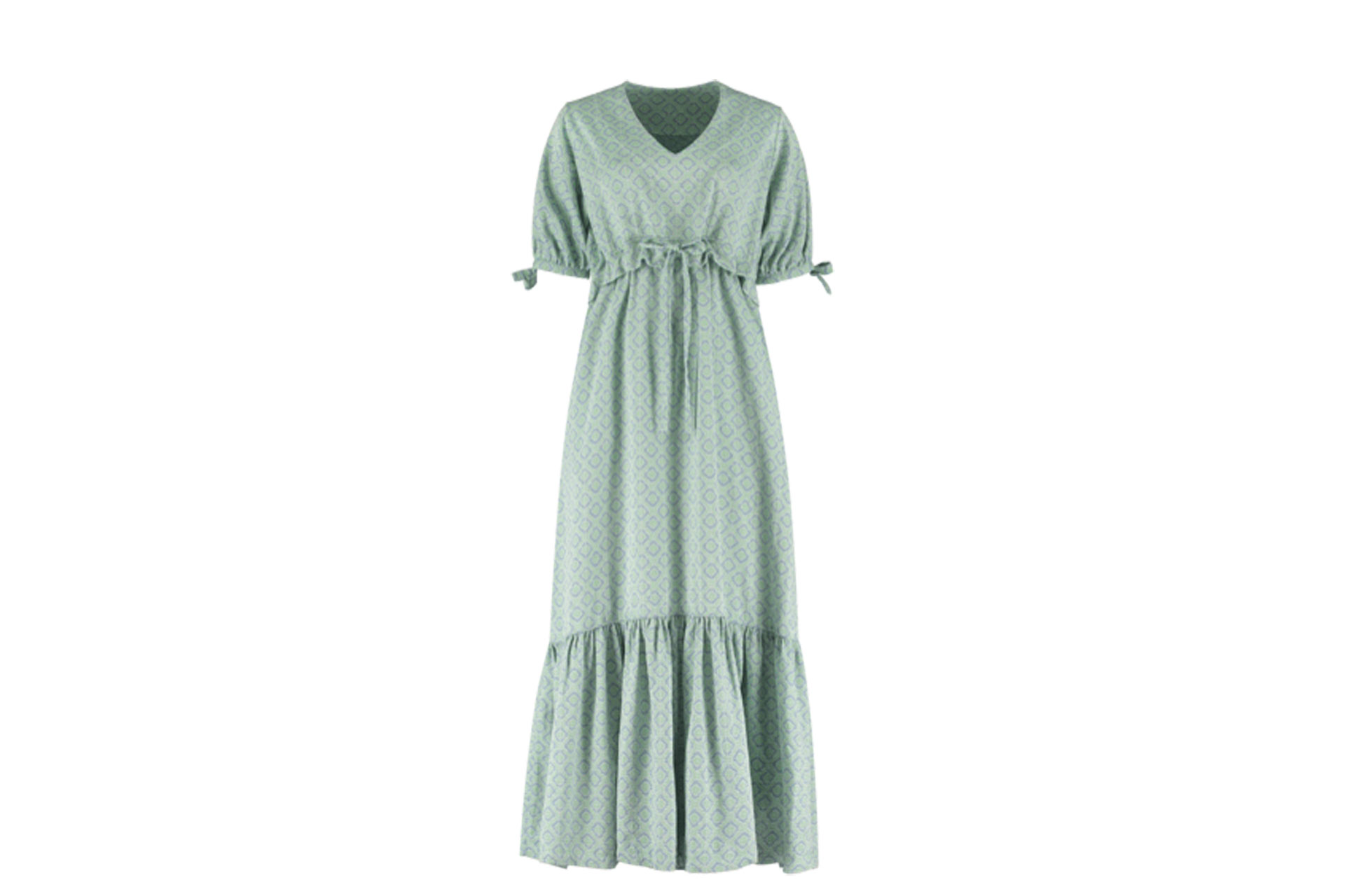 Berjoan Spring Long Tier Dress