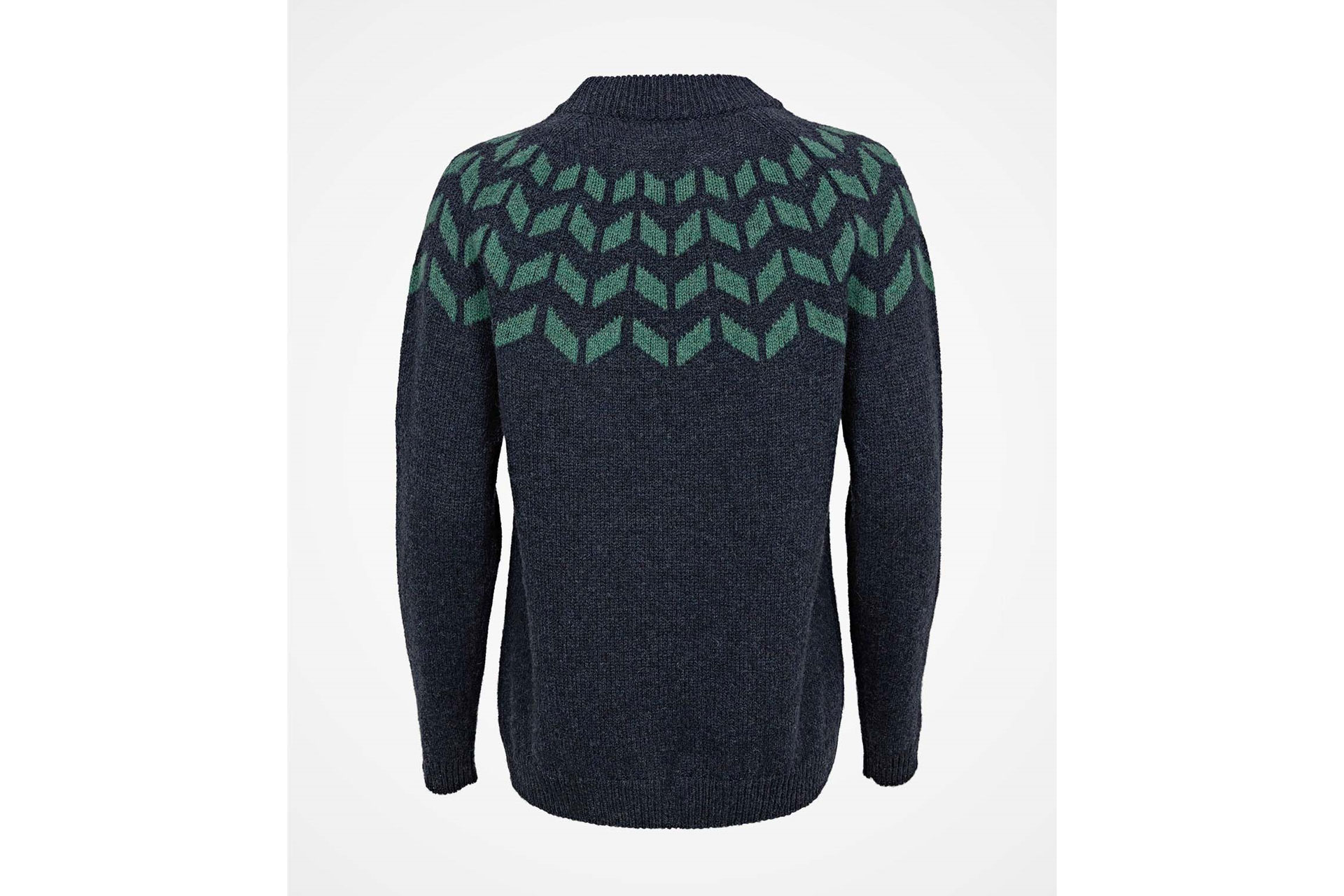 Celtic & Co Shetland Chevron Yoke Jumper