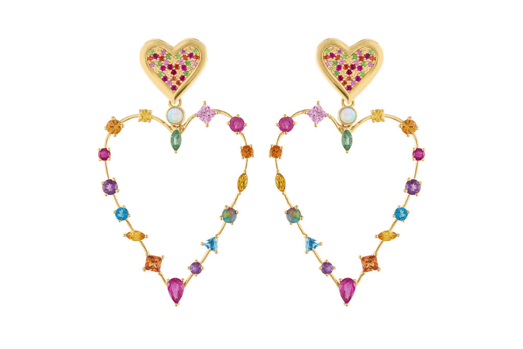 Eden Presley Heart Earrings