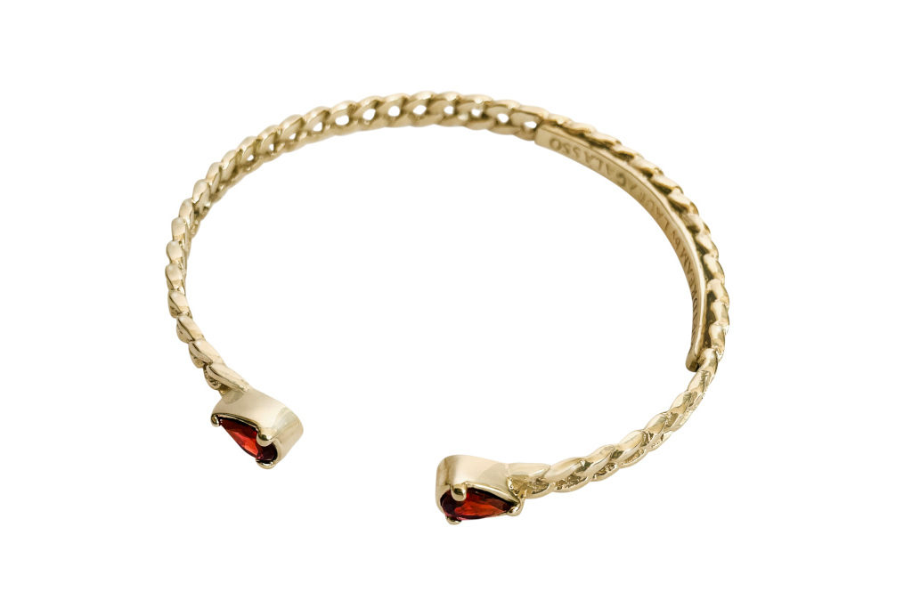 Laura Galasso Love Drop Bangle Bracelet (Valentine's Day Gift Guide)
