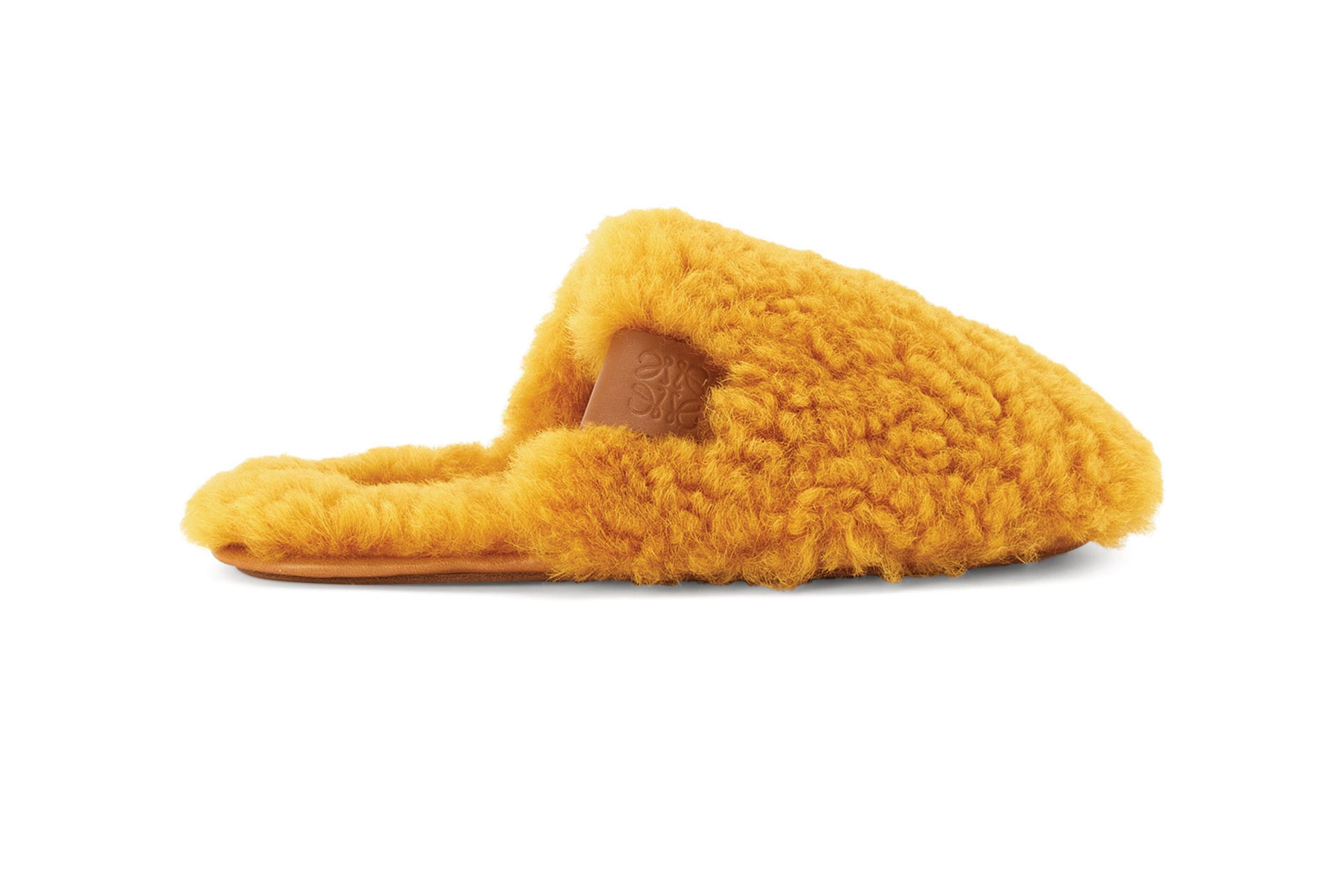 Loewe Shearling Slippers