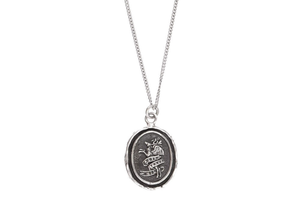 Pyrrha Sterling Silver 'Nothing is Heavy' Necklace