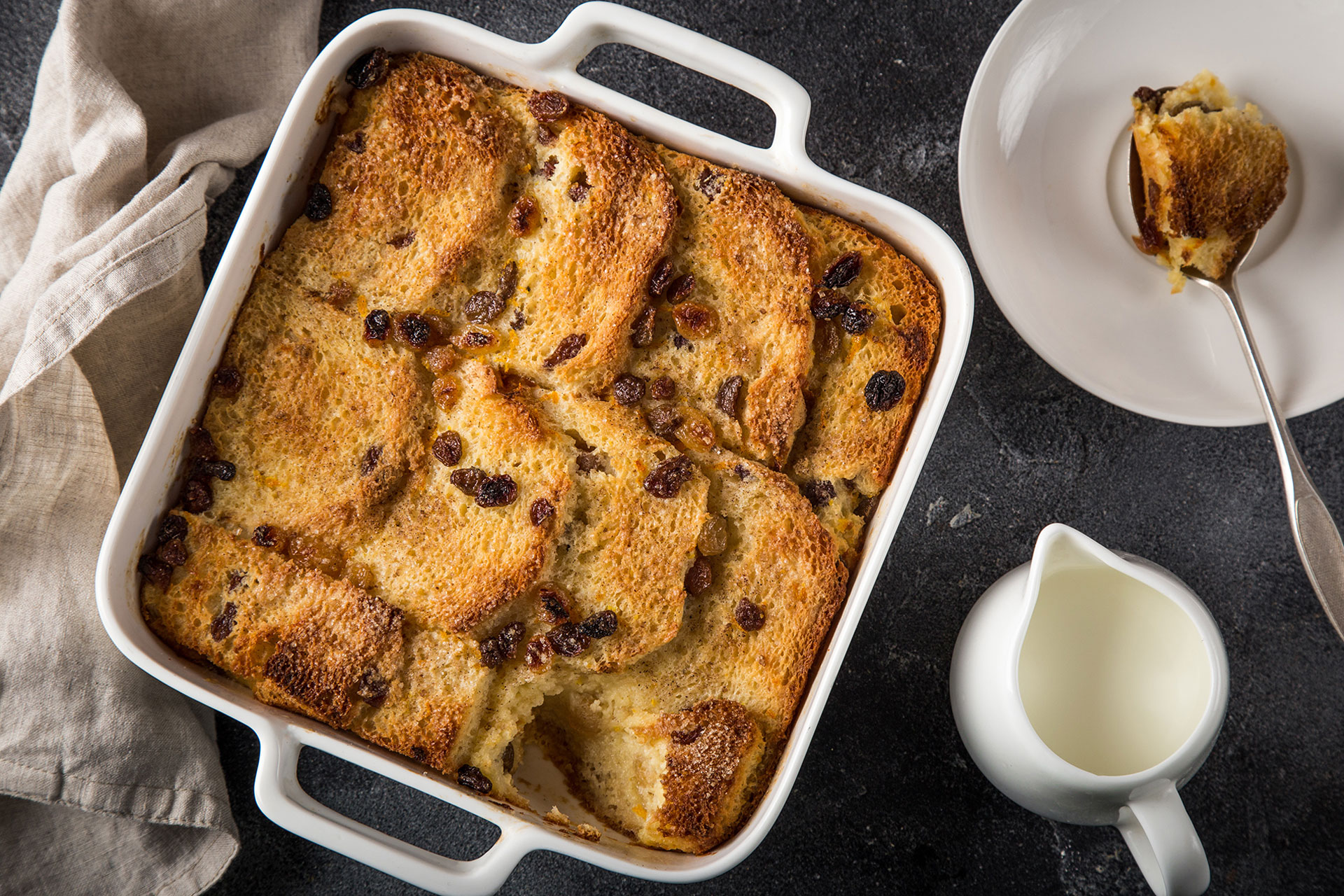 Ashford Castle Bread and Butter Pudding