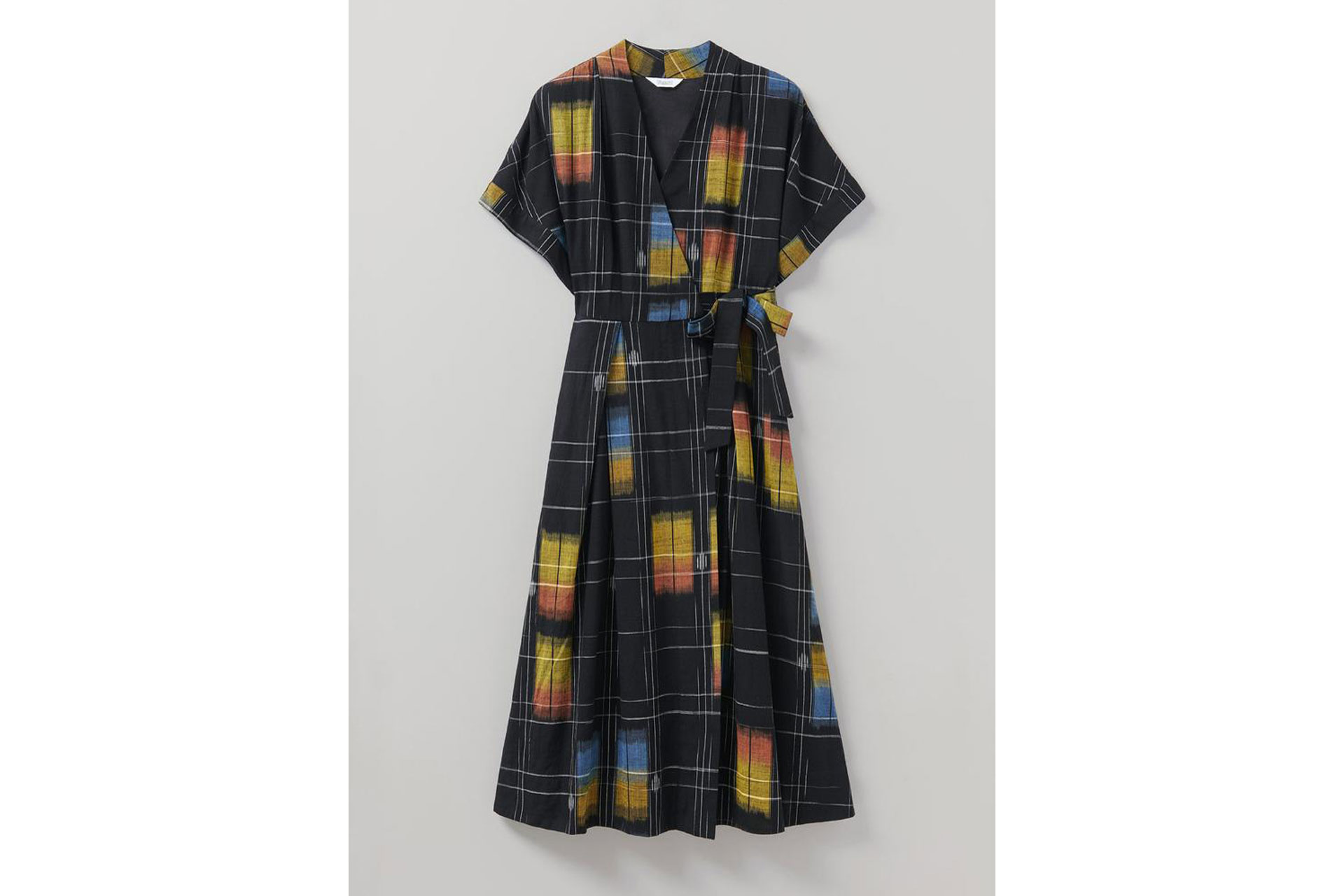 Forte Ikat Wrap Dress