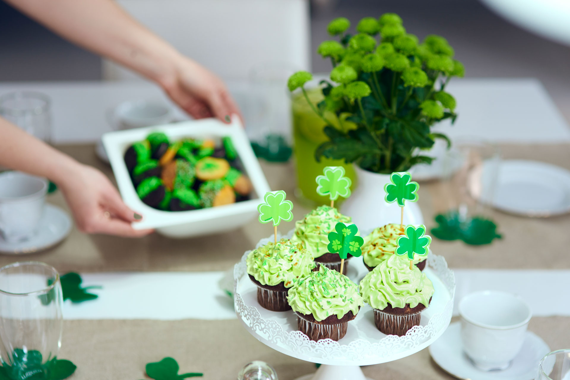 St Patrick's Day cakes
