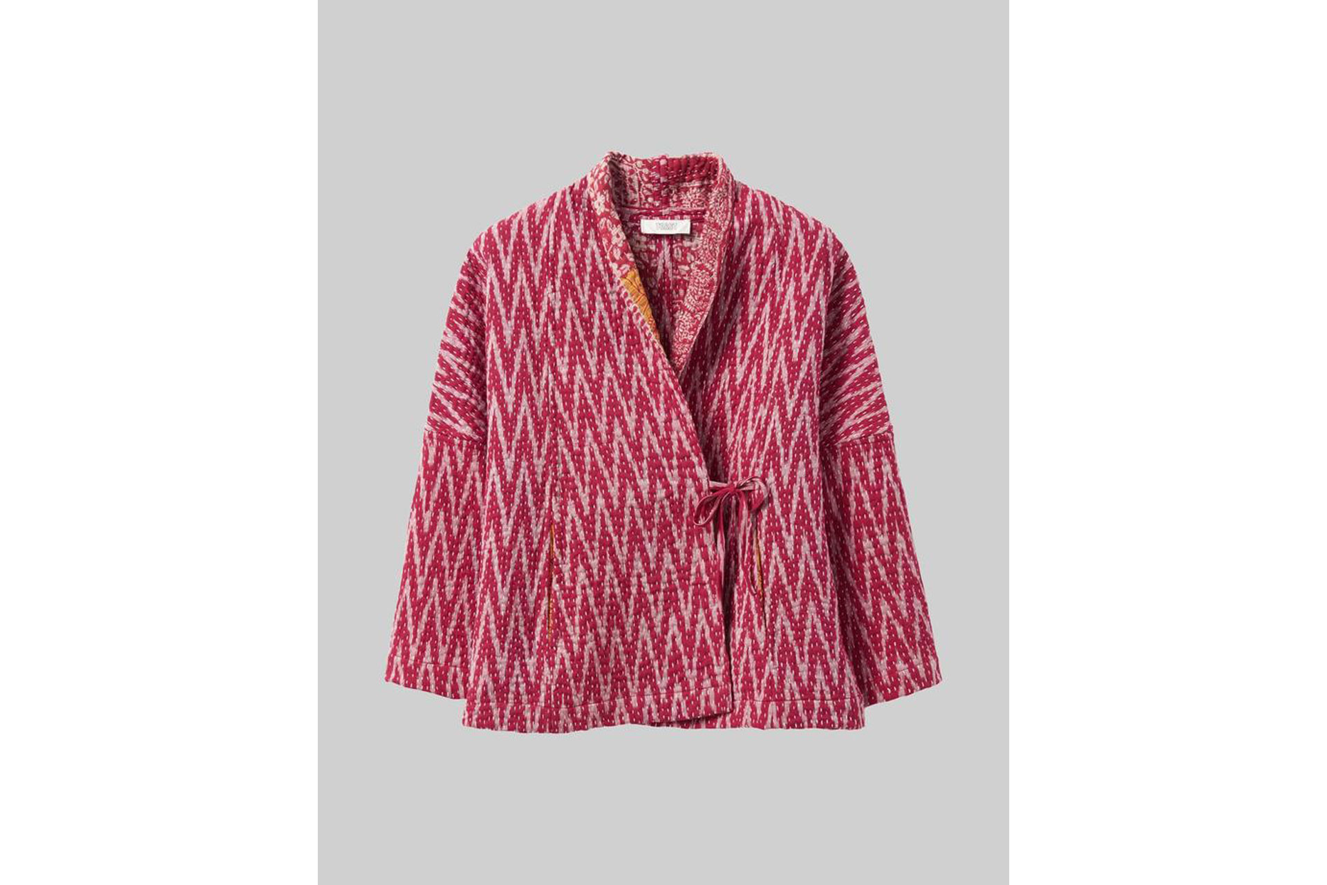Ikat Kantha Jacket