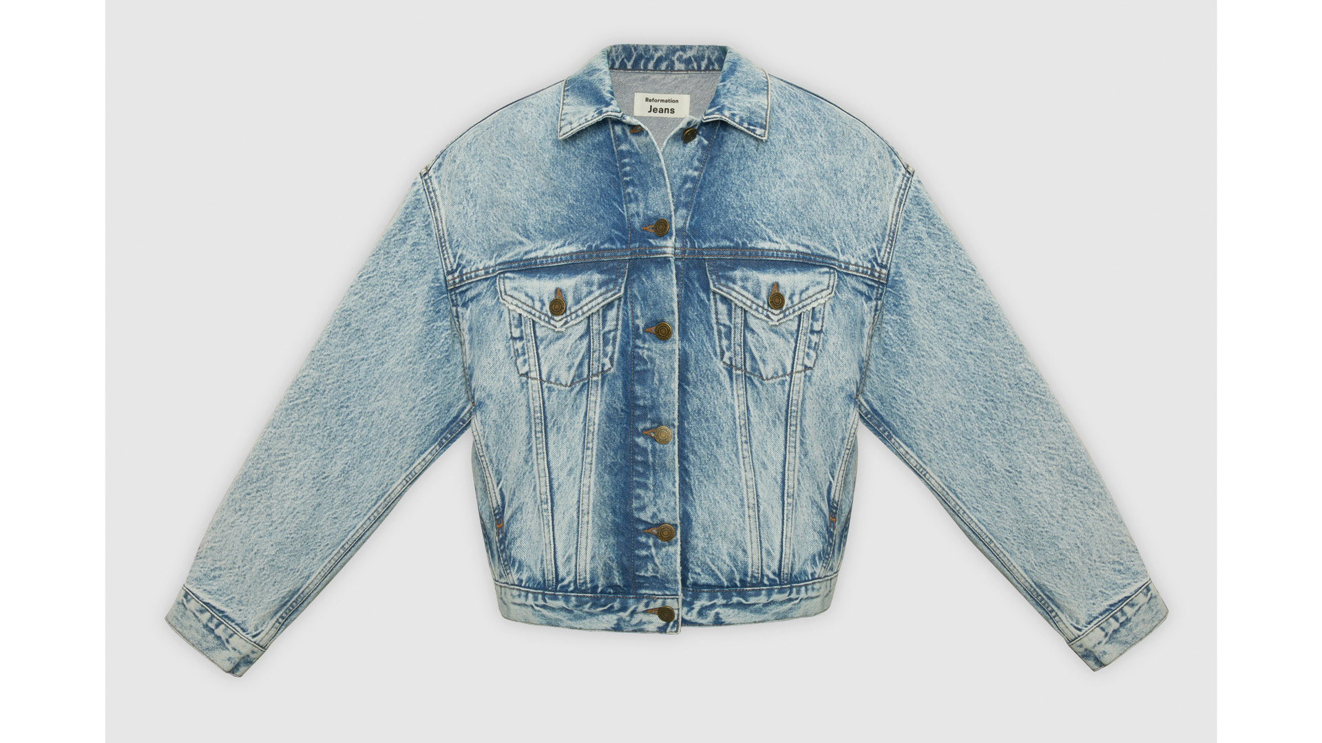 Reformation Madison relaxed jean jacket