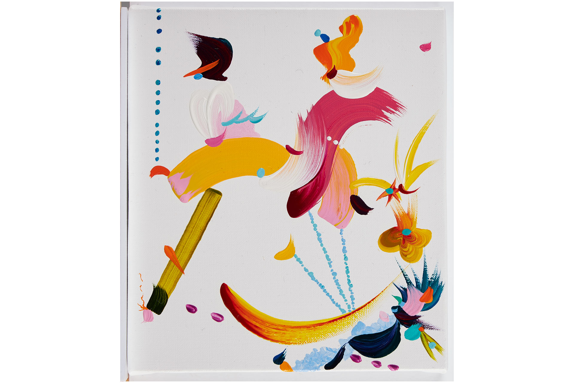 Fiona Rae, Abstract 01, 2020