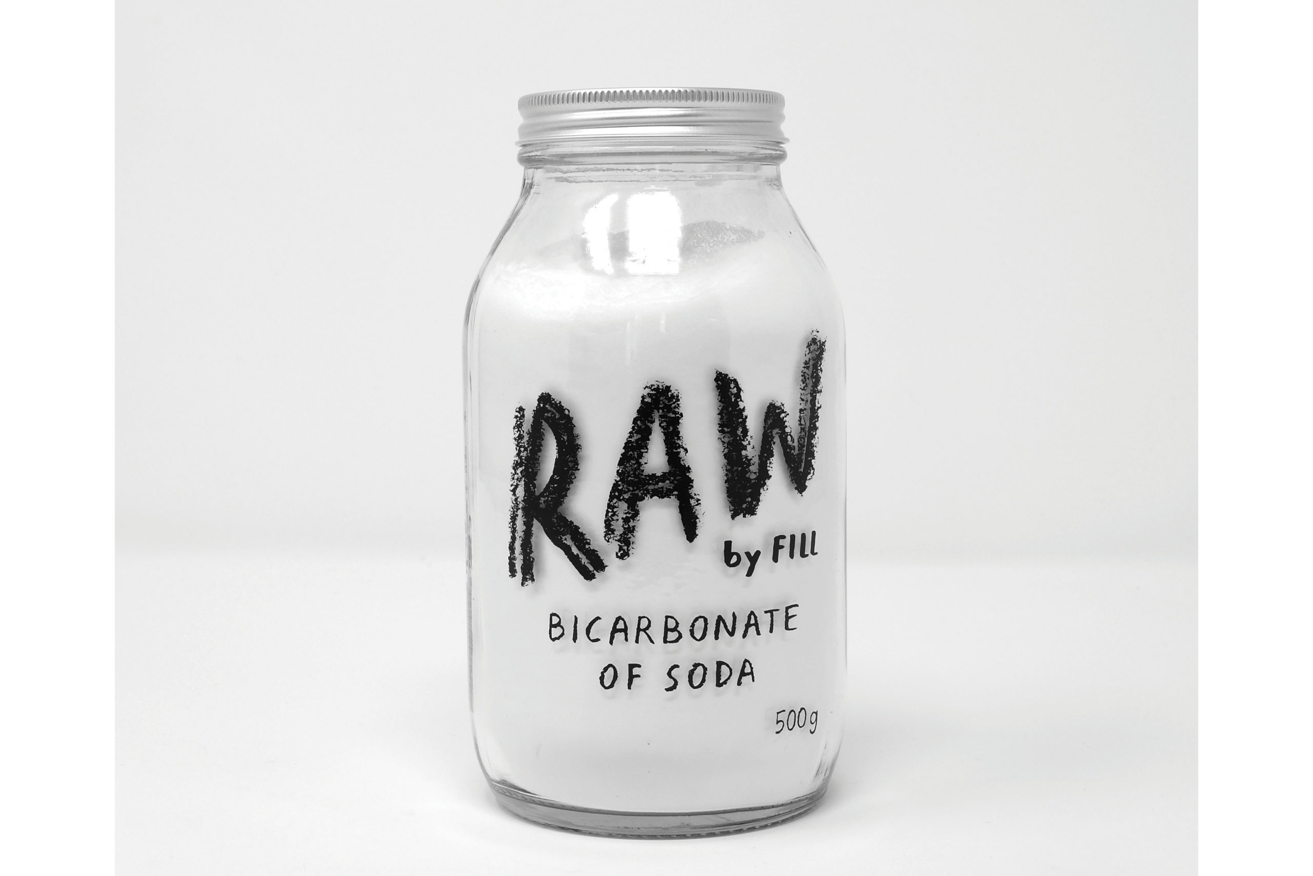 Fill Refill raw bicarbonate soda jar