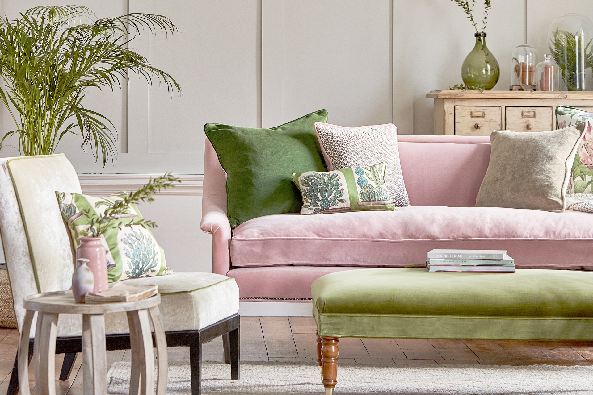 Sanderson sitting room