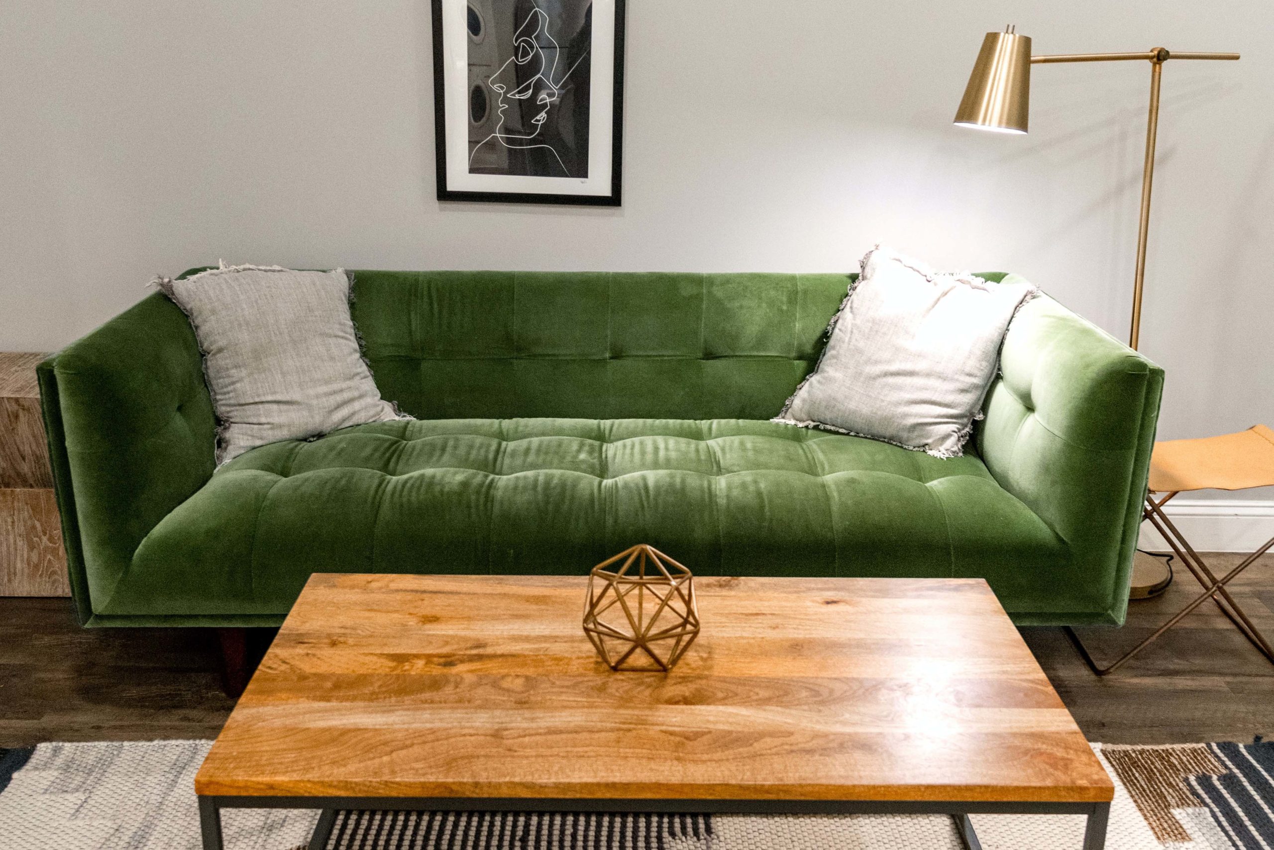 Unsplash green sofa sitting room