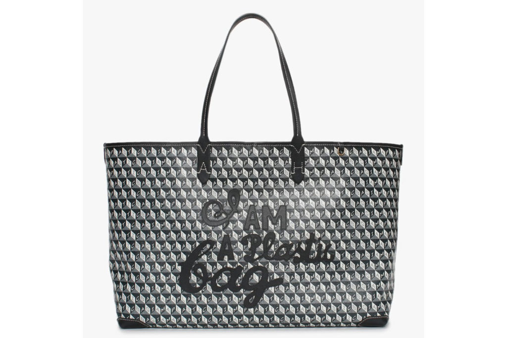 I am a plastic bag tote bag
