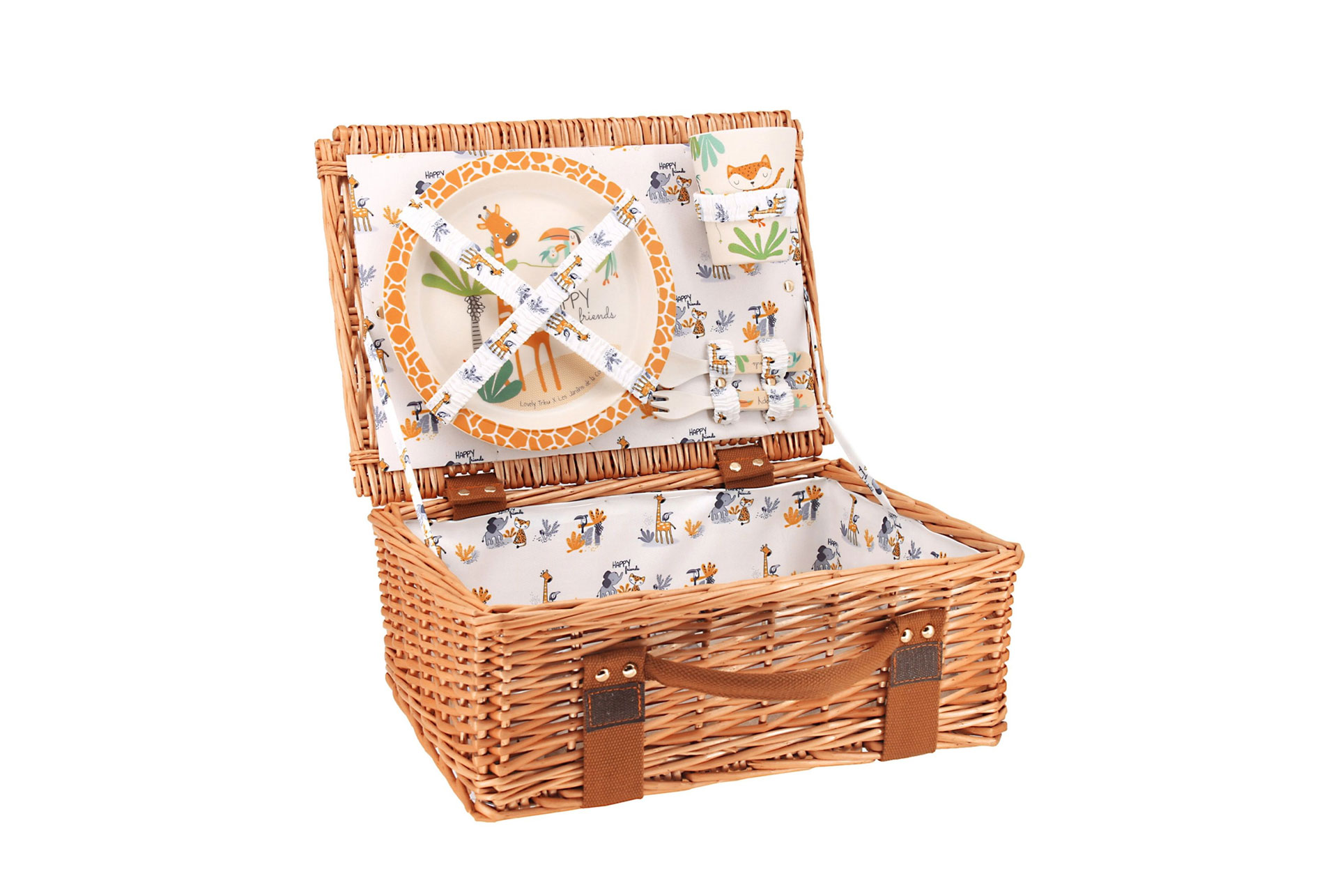 Les Jardins de la Comtesse Savannah Kid Picnic Basket