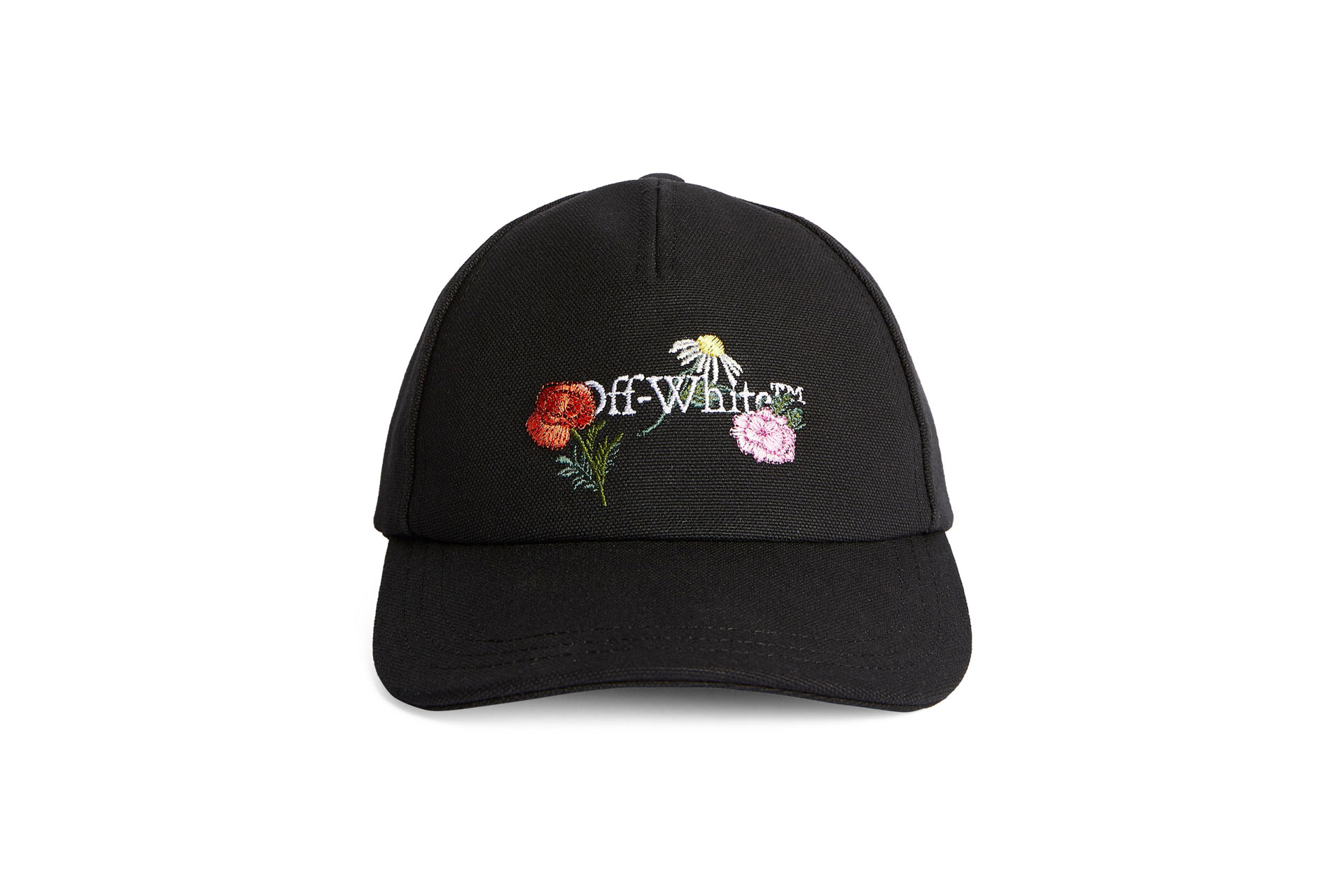 Off-White Cotton Baseball Cap
