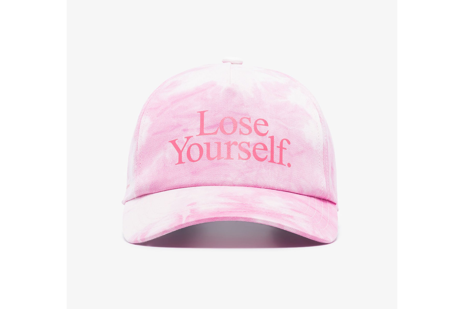 Paco Rabanne X Peter Saville Pink Lose Yourself Tie-Dye Baseball Cap