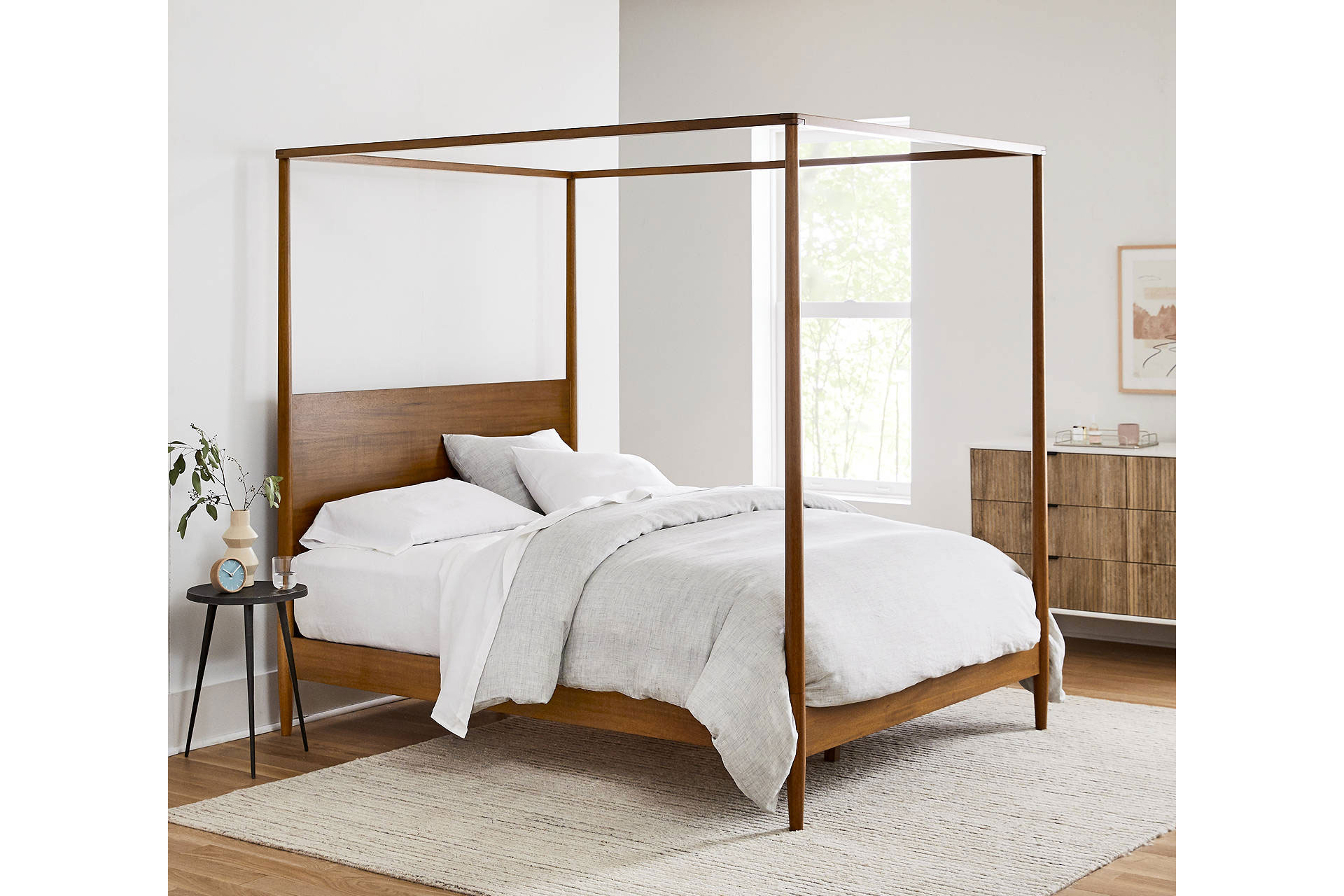 west elm john lewis canopy beds