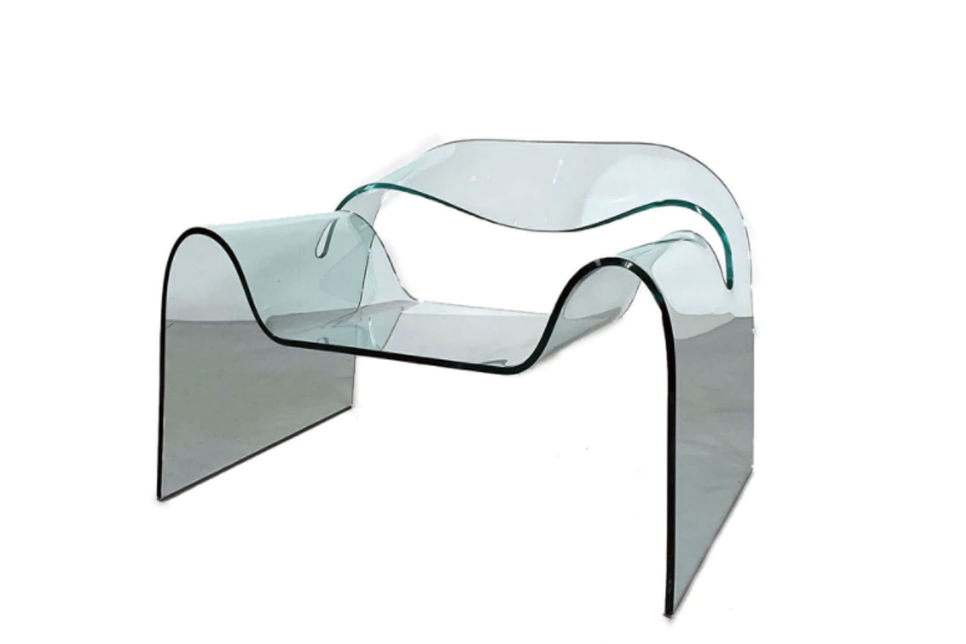 Armchair GHOST by Cini Boeri for FIAM