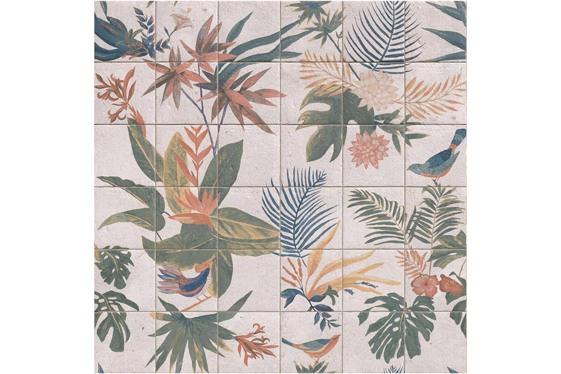 Baked Tile Co mural