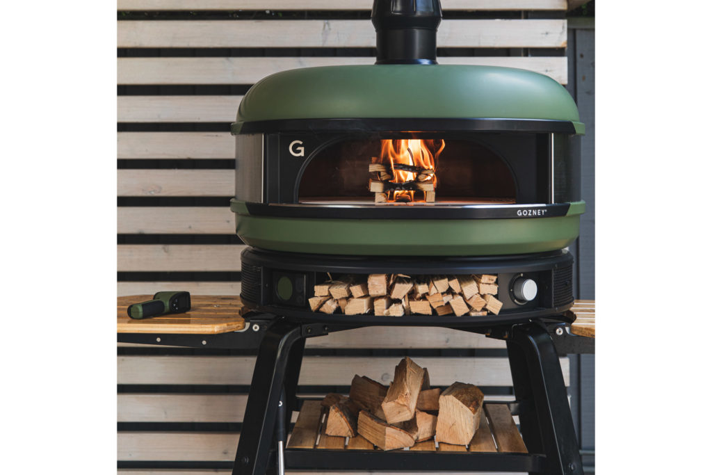 Green wood-fired oven