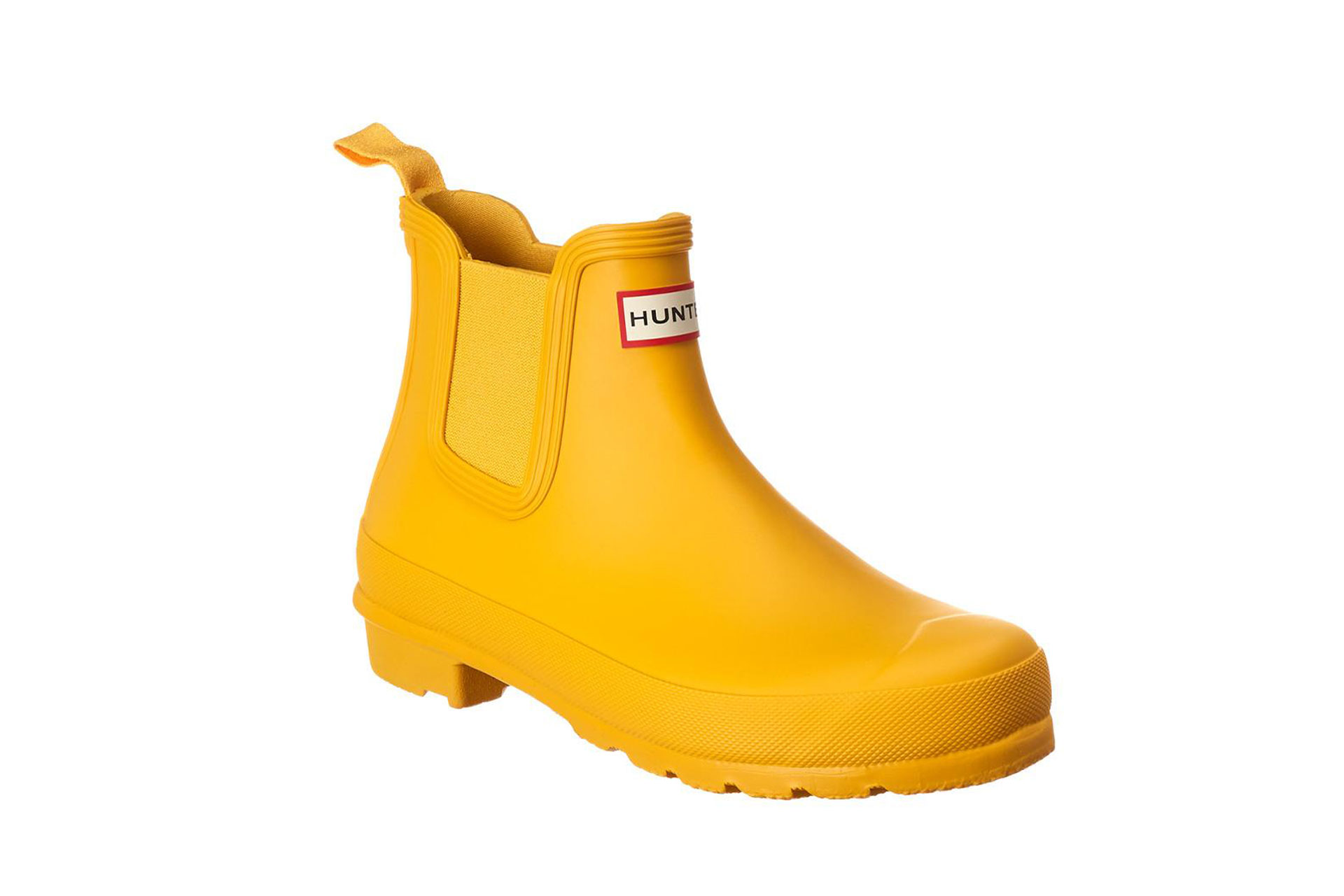 Hunter yellow boots