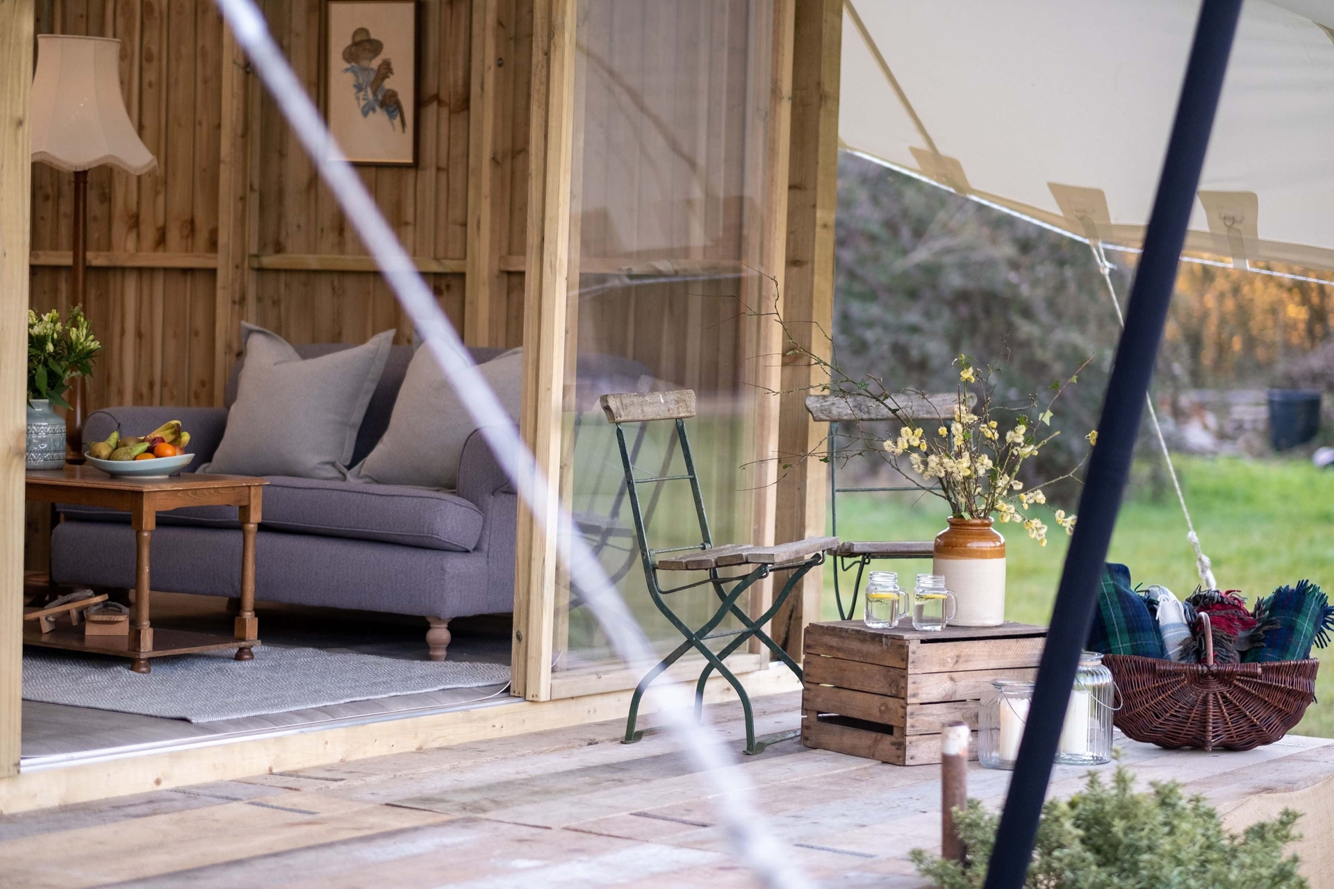 Glamping At Woolley Grange