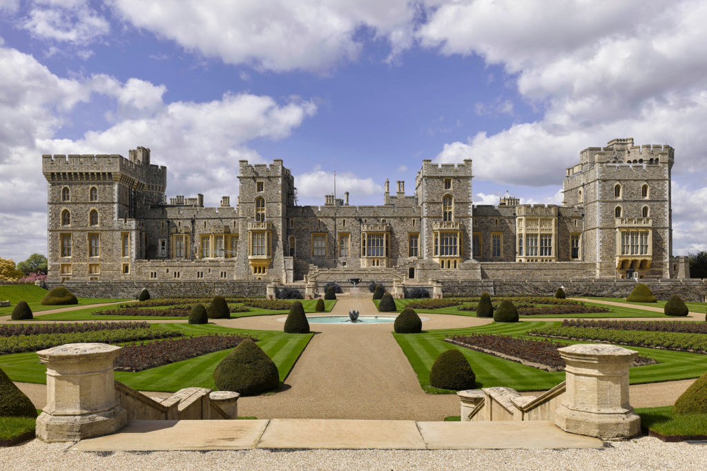 Windsor Castle’s East Terrace Garden