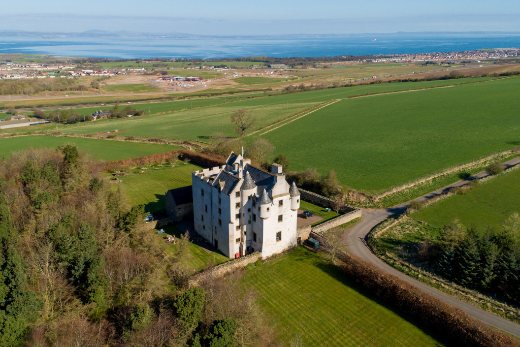 Fa'side Castle, east lothian, scotland
