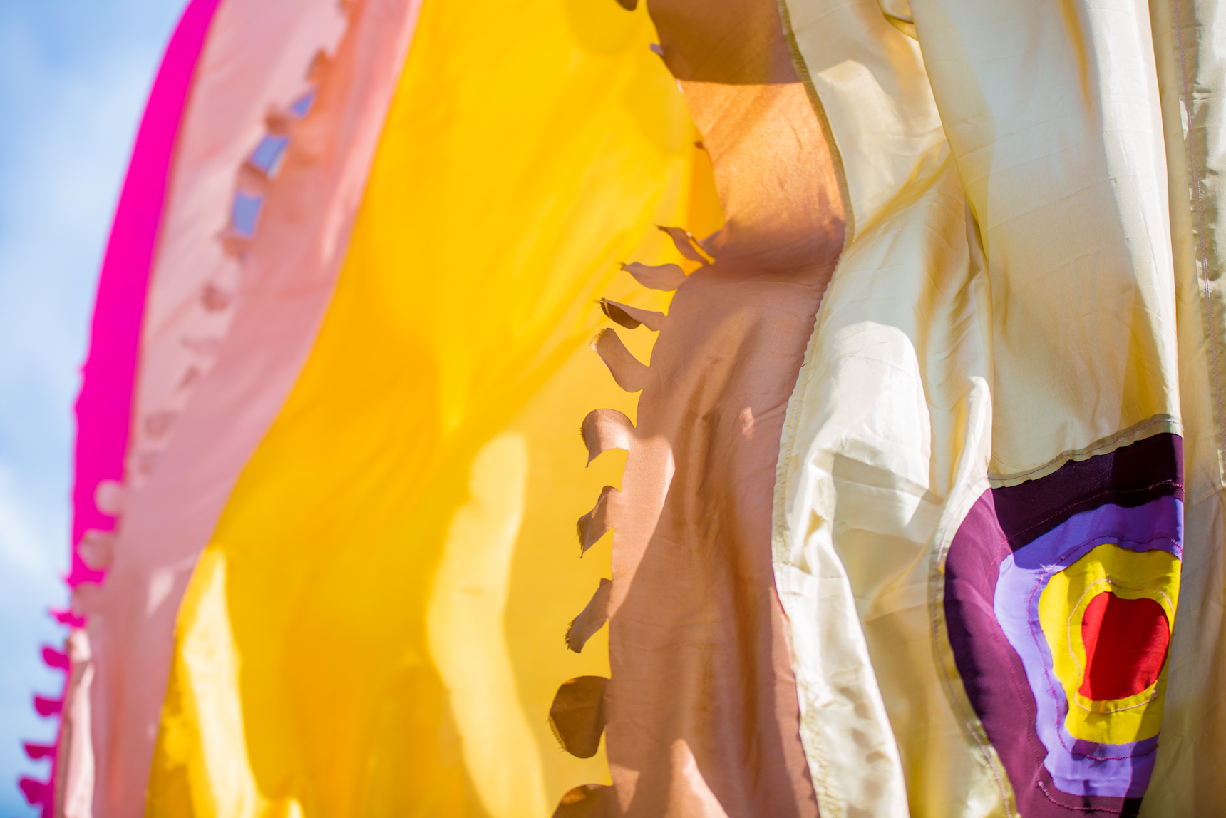 Flags at Hay Festival 2018 - credit Ruby Ingleheart