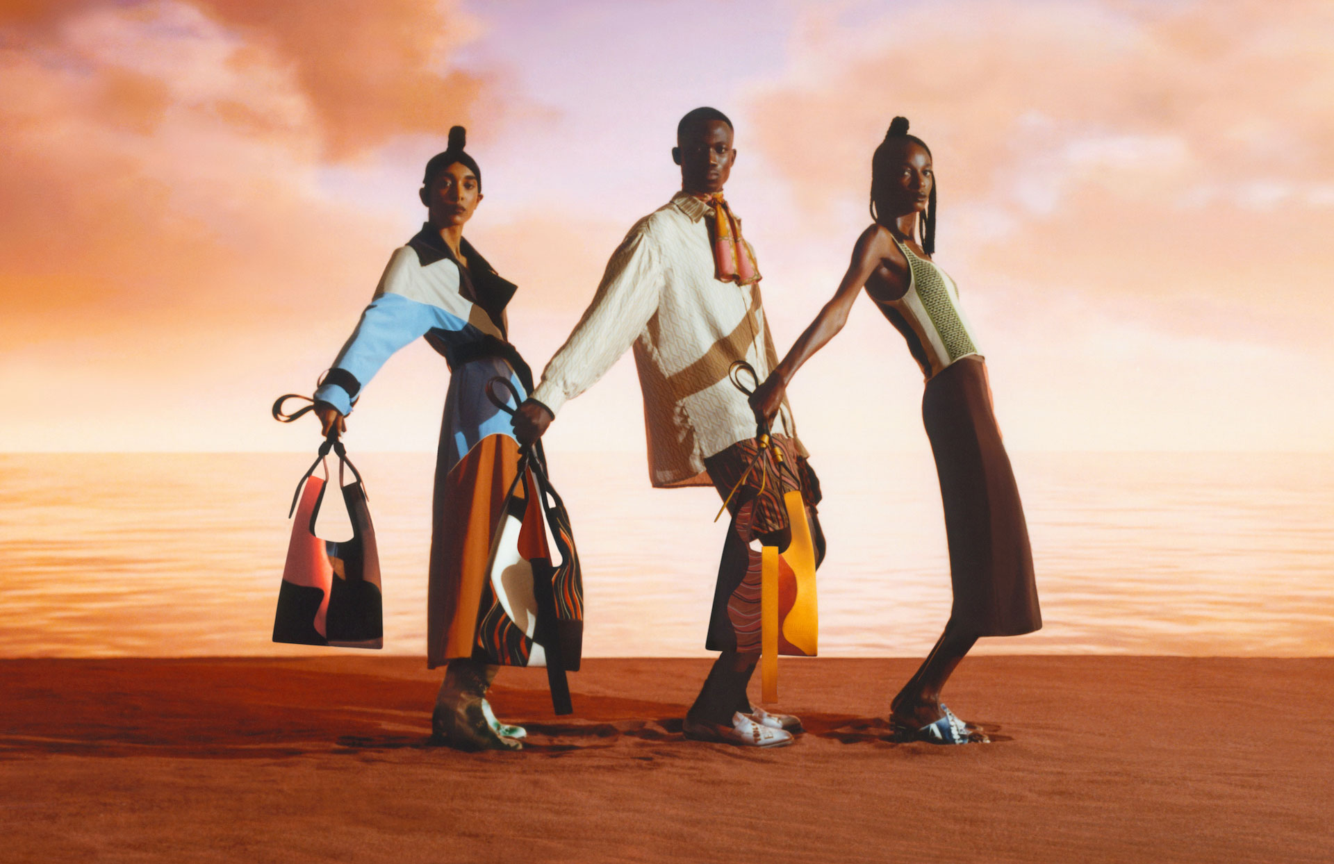 Mulberry x Ahluwalia is an Ode to the Power of Black Hair