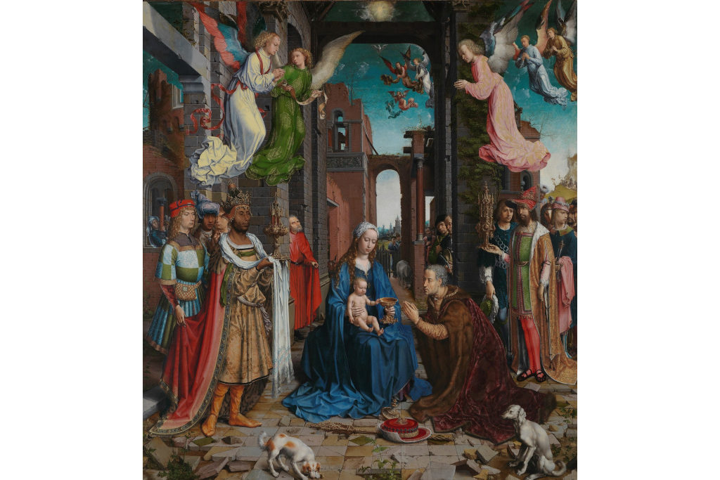 Jan Gossaert (Jean Gossart) The Adoration of the Kings, 1510-15 © The National Gallery, London
