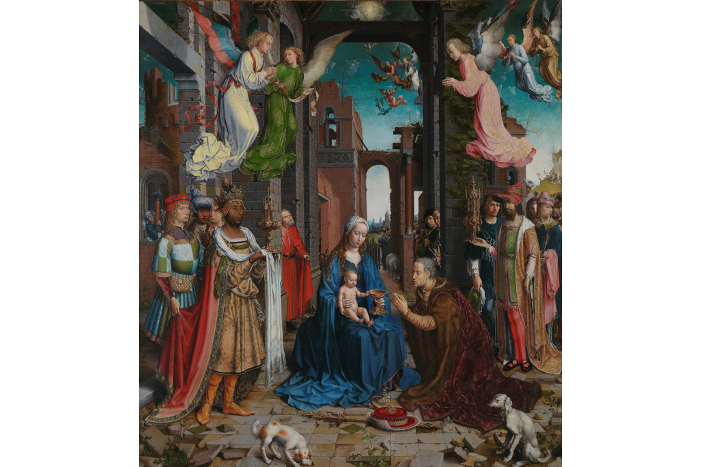 Jan Gossaert (Jean Gossart) The Adoration of the Kings, 1510-15 © The National Gallery, London
