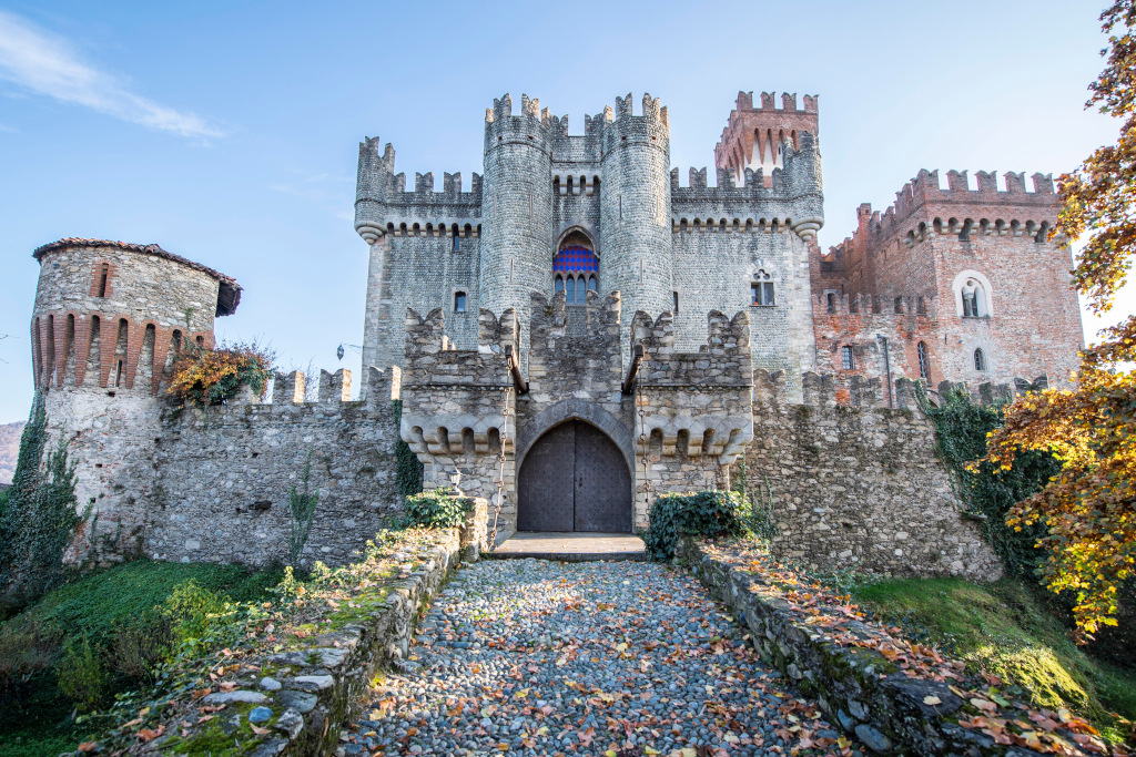 piedmont, italy castle